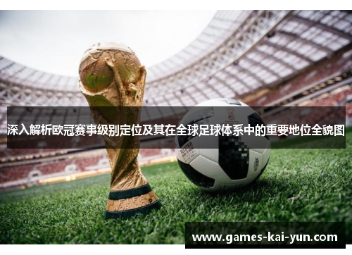 深入解析欧冠赛事级别定位及其在全球足球体系中的重要地位全貌图